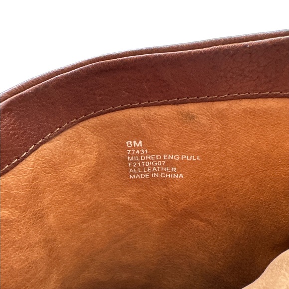 Frye Mildred Engineer Leather Boots Size 8 - Picture 9 of 9